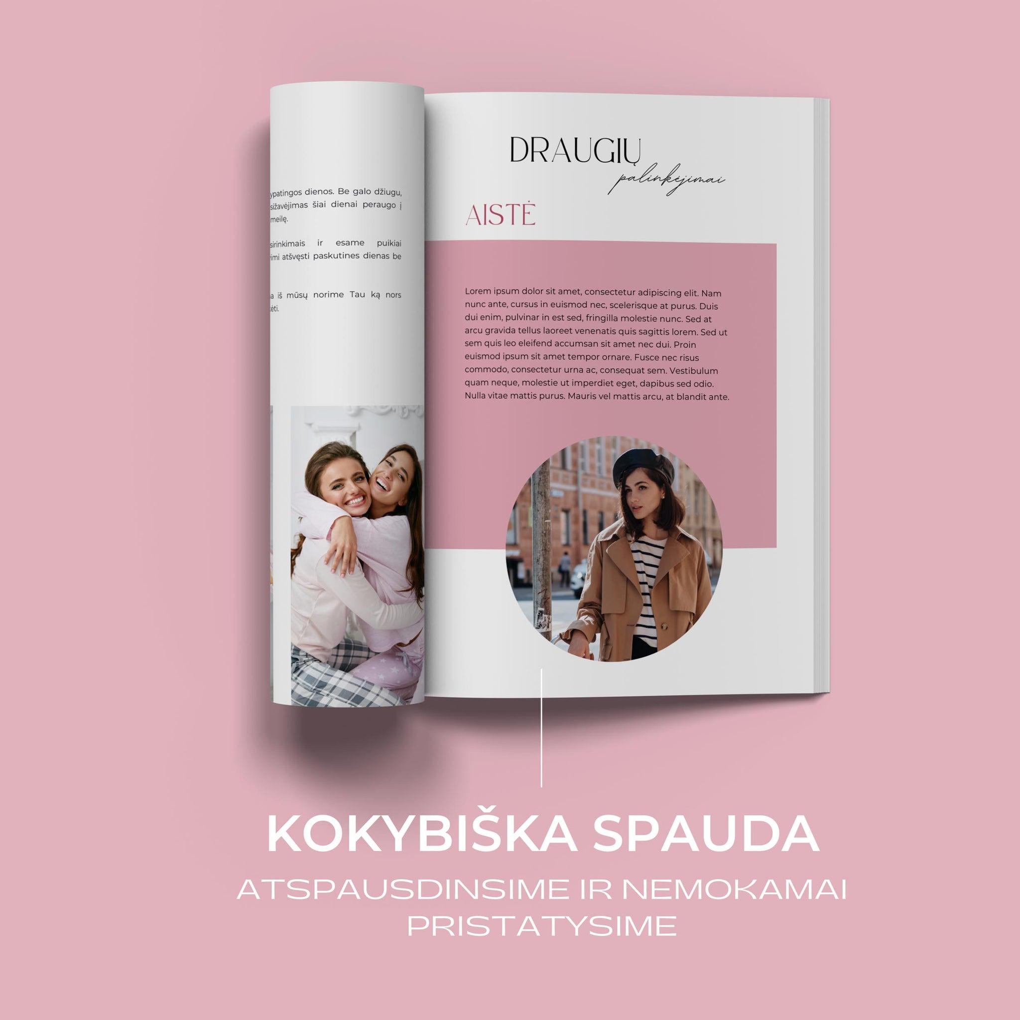 Magazine template "Bride to be"